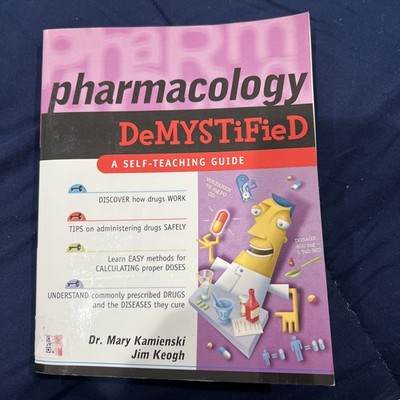 Pharmacology Demystified Self-Teaching Guide Kamienski Keogh Paperback Nursing