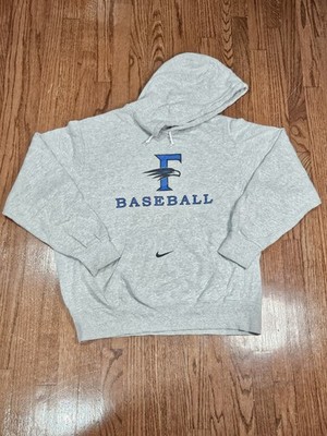 Nike Florence City School Falcons Baseball Grey Hoodie Size Large