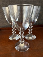 Baccarat Vega Water Glasses LARGE set of 3