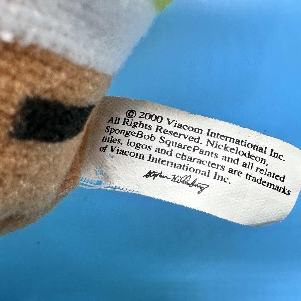 スポンジボブ　ビンテージ　2000年　viacom Vintage Spongebob Squarepants Nickelodeon Viacom 2000 Plush
