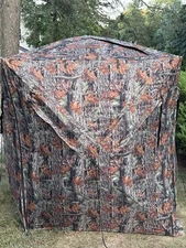Primos Ground Max Escape Deluxe Hunting Blind, 77" x 77" x 75"