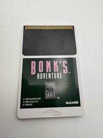 Bonk's Adventure Turbo Grafx-16 Variant - Cartridge Only - Tested!