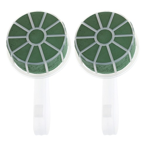 2 Pcs Bouquet Rack Flower Arrangement Handle Bride Office Holder Bridal - 第 1/11 張圖片