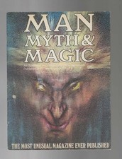 Man myth & Magic #1,4 & 5 VF 3 issues Most Unusual Mag Ever Published 1970