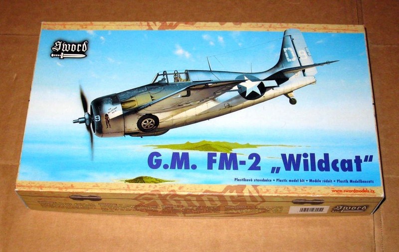 Sword 1:48 General Motors FM-2 Wildcat/Marlet VI WWII USN/RN Carrier-Fighter