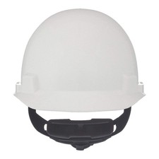 MSA 10074067 Hard Hat,Type 1, Class E,Ratchet,White 3NXW3