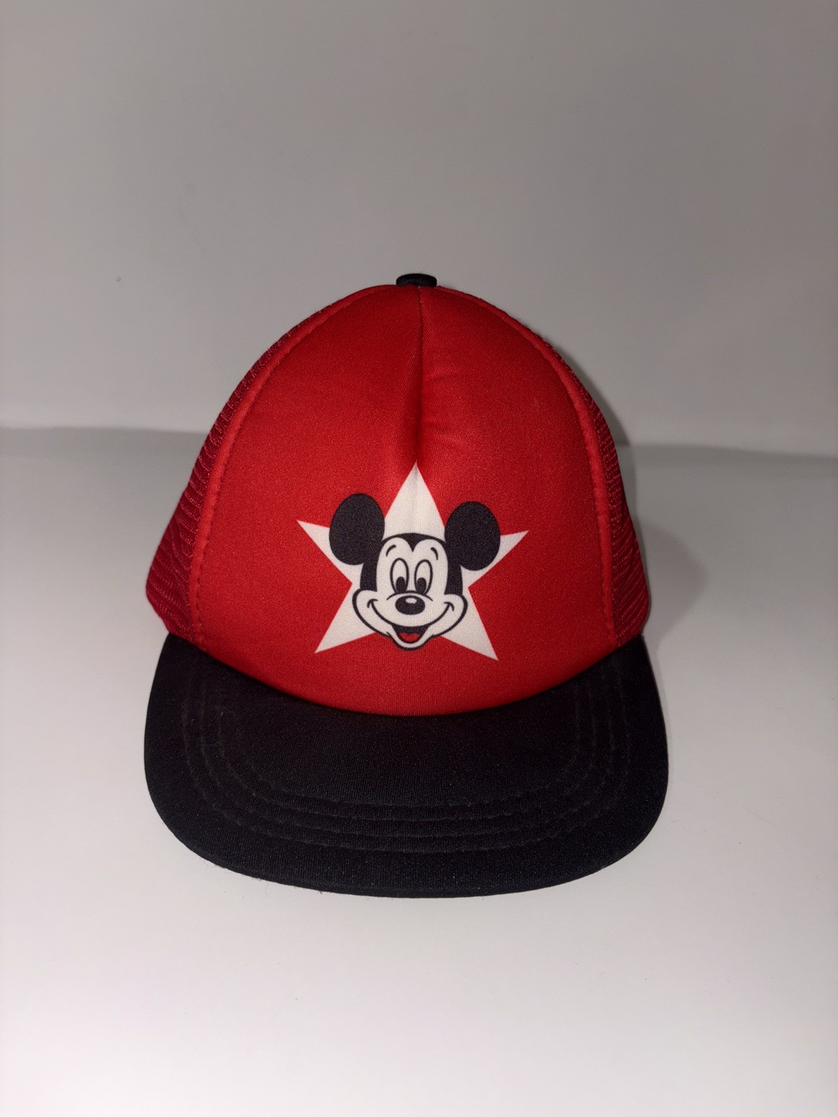 New With Tag - Walt Disney Mickey Mouse Foam Mesh Trucker Snapback Child Hat