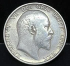 Photo of a 1910 Edward VII Shilling from an eBay listing that sold on May 20, 2026