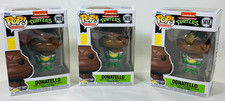 Funko Pop! Lot of 3 Donatello #1418 TMNT Easter Chocolate 2024 Exclusive NIB