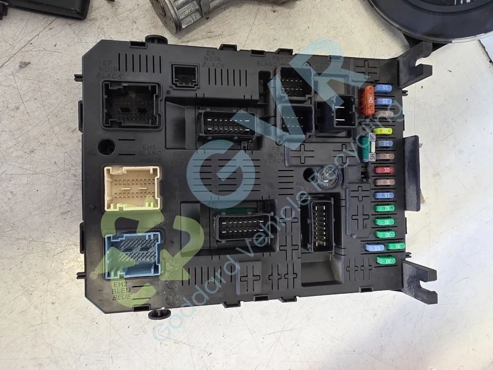 PEUGEOT PARTNER HDI S L1 850 MK2 (Ph1) (B9) 2008-2011 Engine ECU Kit 9664843780 - Image 4 of 4