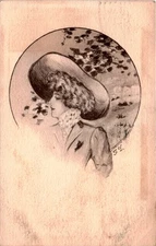 FL 1500, RIONO, Euna, Miss Emma Hankle, Sal, mas Postcard