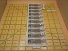 Vintage Railroad Bond Coupons Strip of 10 Pittsburgh Cincinnati Chicago St Louis — photo 1
