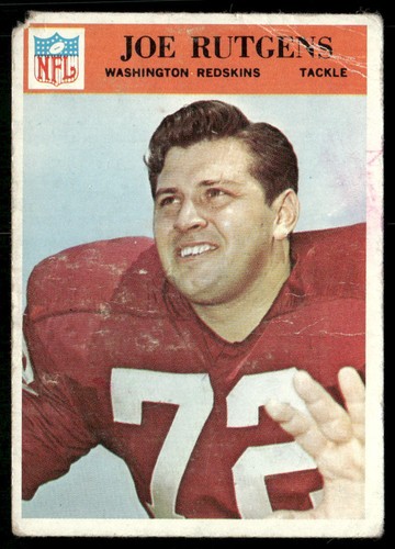 Joe Rutgens #190 1966 Philadelphia card