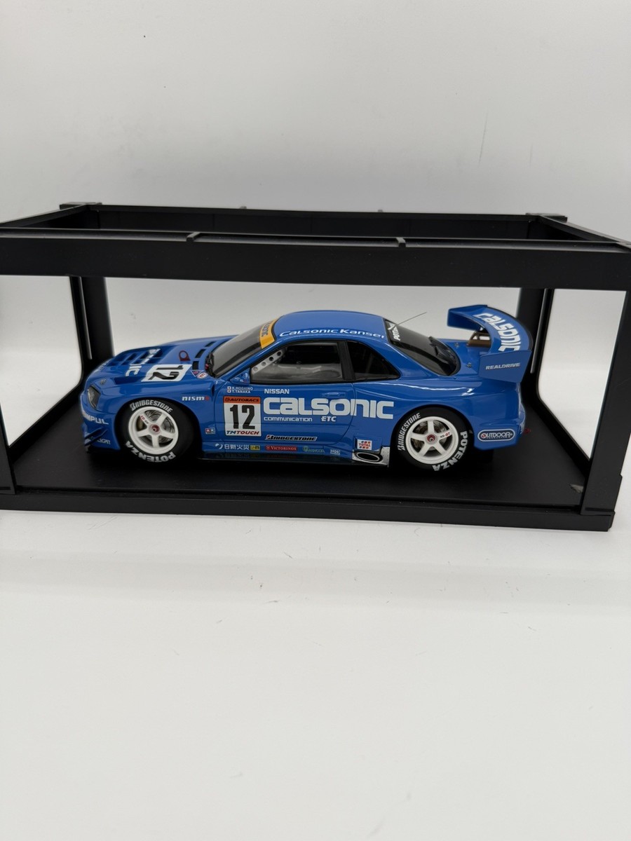 ミニカー AUTOart 2002 Calsonic Skyline 1/18 Autoart 1/18 Nissan
