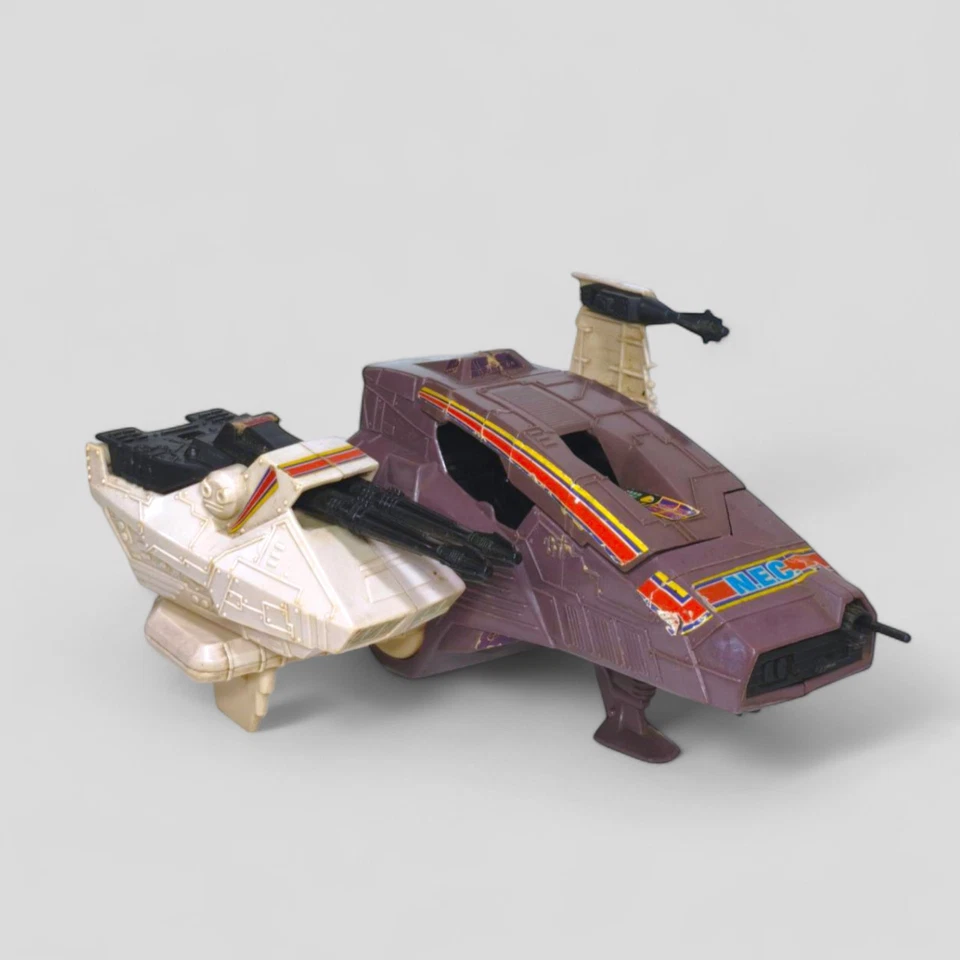 GLASSLITE TIE INTERCEPTOR / NAVE IMPERIAL - VINTAGE STAR WARS BRASIL AÑOS 80 Foto 3 de 4