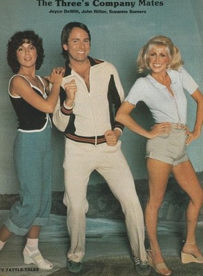Suzanne Somers John Ritter Joyce Dewitt Leif Garrett magazine pinup 3's Company