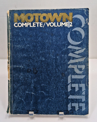 Motown Complete Volume 2 Sheet Music Song Book Piano Guitar Vocals R&B Soul   M7