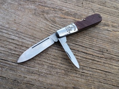 Vintage Boker Tree Brand 492 Barlow Pocket Knife