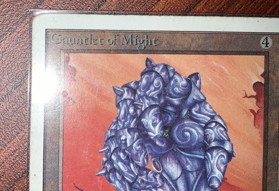 Gauntlet of Might Unlimited Edition, Magic The Gathering MTG Moderately Played - Image 4 of 4