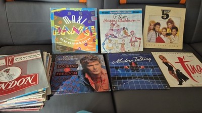 Kult-Sammlung: 40x Vinyl Schallplatten 80er Jahre (Pop, Synth-Pop, Disco) Maxis 