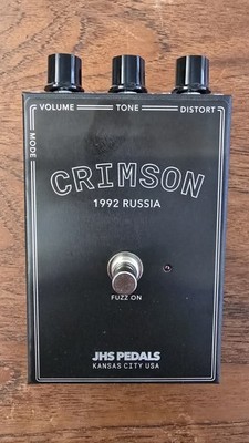 JHS Pedals Legends Of Fuzz Series Crimson