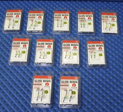 VMC Pro Series Glow Resin Octopus Hook By Rapala GRO- CHOOSE YOUR SIZE AND COLOR