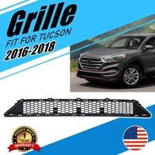 Front Bumper Lower Grille Grill Matte Black fit for Hyundai Tucson 2016 2017-18