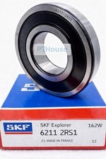 6211 2RS1 SKF Deep Groove Ball Bearing -Made In France 55x100x21 Ships From Utah