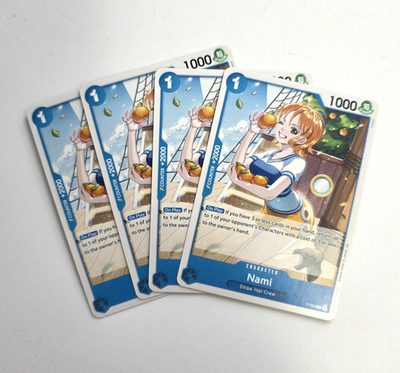 Nami - NONFOIL P-053 - Learn together Nami Deck - One Piece - x4