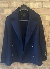 Guess Women  s Blazer Jacket Size Small 40  Navy Wool Blend