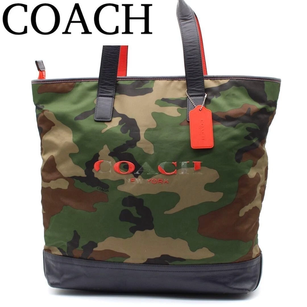 Coach 迷彩手提包和女士手提包| eBay