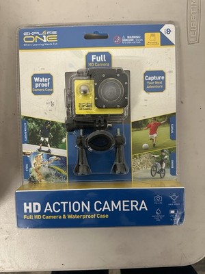 Explore One HD Action Camera Waterproof Case Mounts Full HD New Sealed
