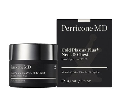 Perricone MD Cold Plasma Plus Neck & Chest SPF 25 1-oz Null New