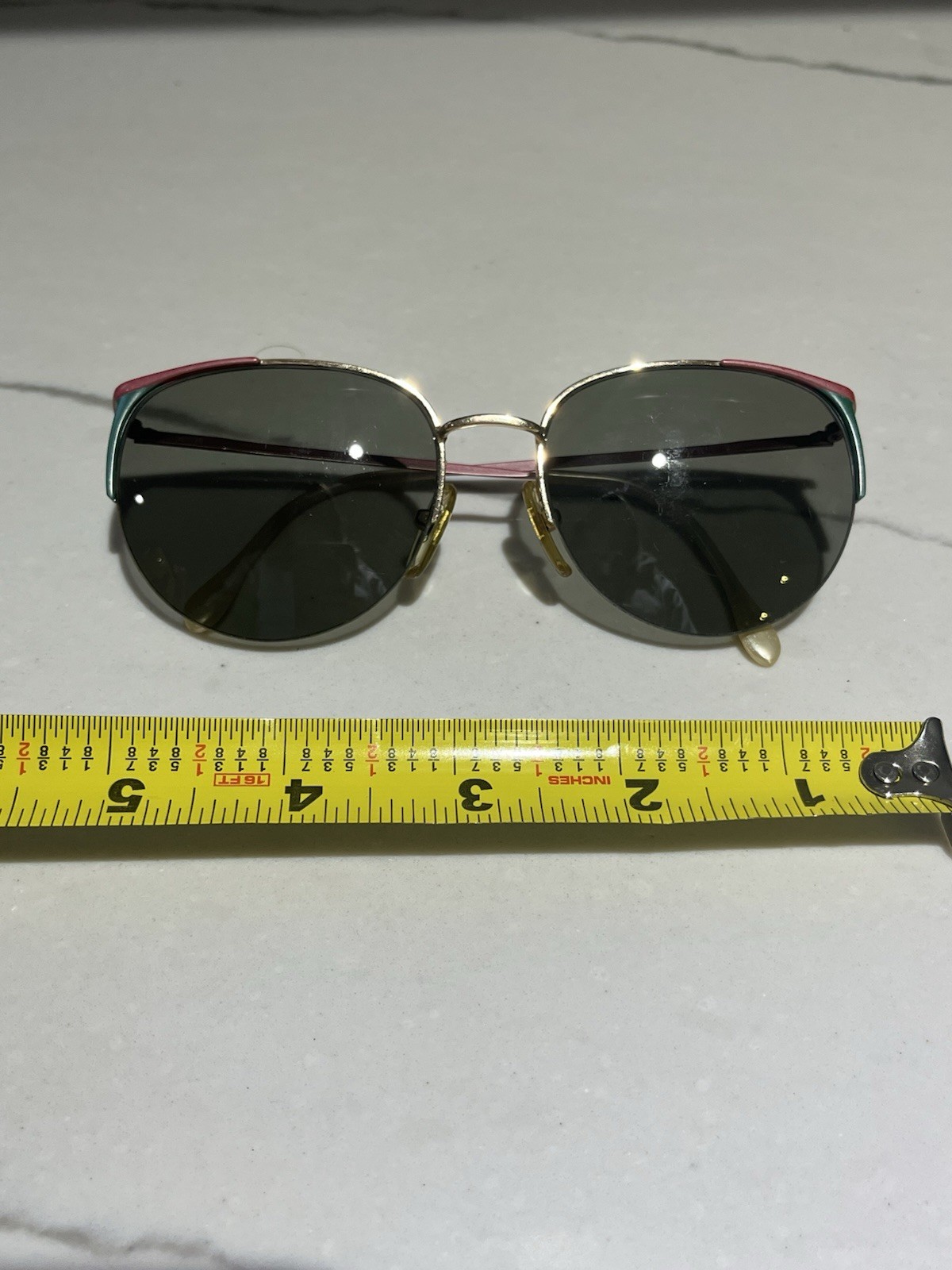 Amazing Vintage Brendel West Germany Ladies Sunglasses Pink 
