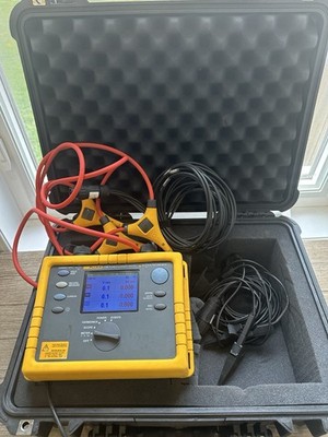 Fluke 1735 Power Logger 3 Phase Energy Analyzer PQA Meter TESTED
