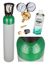 Bouteille Novueau Argon 8L 150B Pleine Gaz WIG TIG Soudage Régulateur Spray