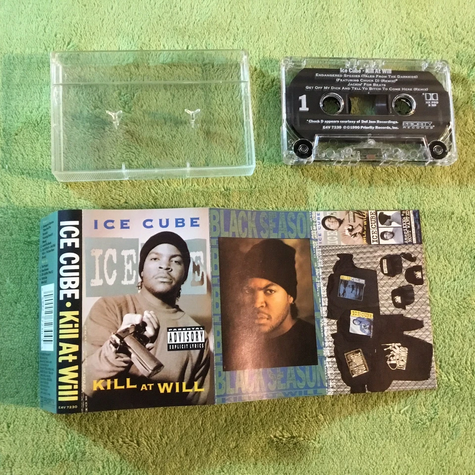 Ice Cube – Kill At Will - 1990 Cassette Dolby HX (w/ Form on J-card) - Image 4 of 4