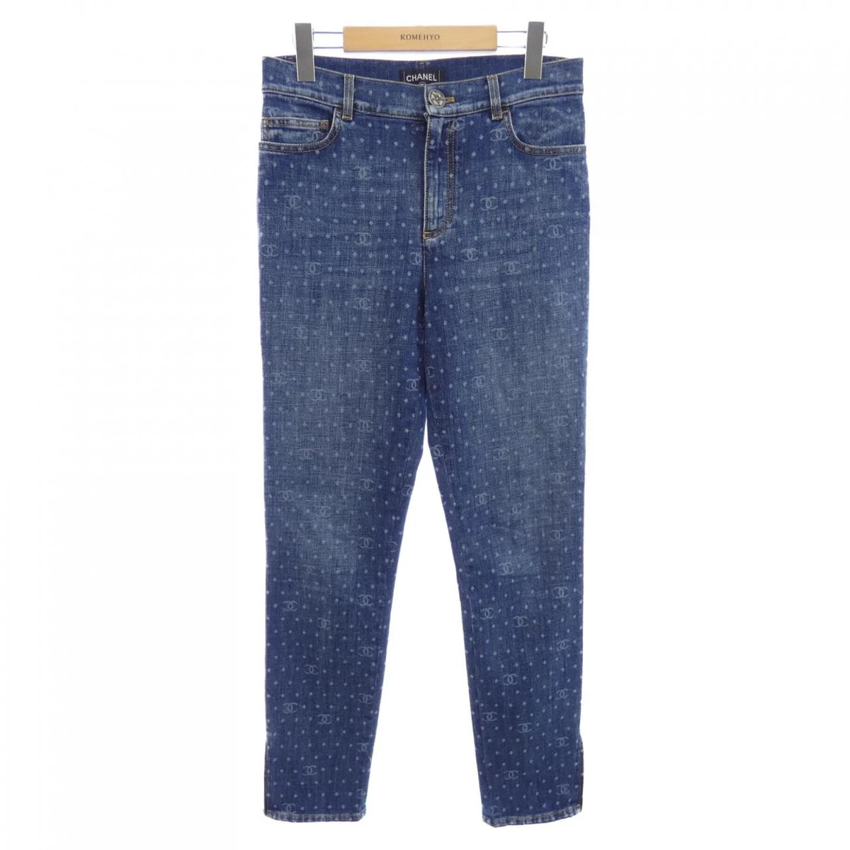 CHANEL Denim Blue Pants for Women for sale | eBay