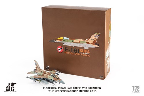 Jc Wings 1/72 JCW-72-F16-012 F-16I Sufa IDF/AF (Negev) Sqn INIOHOS 2015 - Picture 11 of 13