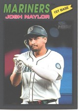 Josh Naylor 2026 Topps Heritage #129 Dark Gray Border