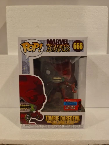 Funko Pop! Vinyl: Marvel - Zombie Daredevil - Box Lunch New York Comic Con...