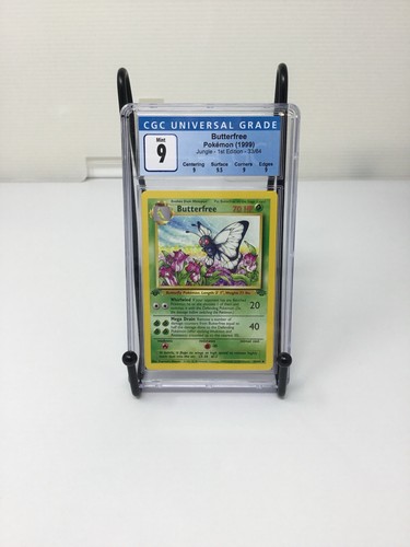 Butterfree (1st Edition) graded CGC 9 for sale on eBay