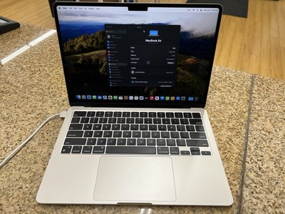 2024 Apple MacBook Air 13.6'' M3 4.0GHz 8GB RAM 512GB SSD A3113