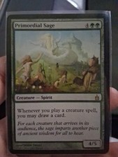 MTG: Primordial Sage - Ravinica: City of Guilds - Creature Rare
