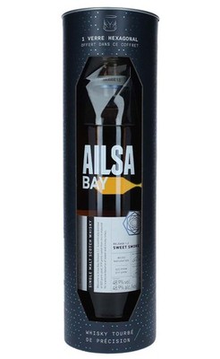 Ailsa Bay Sweet Smoke - Batch 1.2 - Mit Glas - Single 0.7 l (128,43 EUR/l)