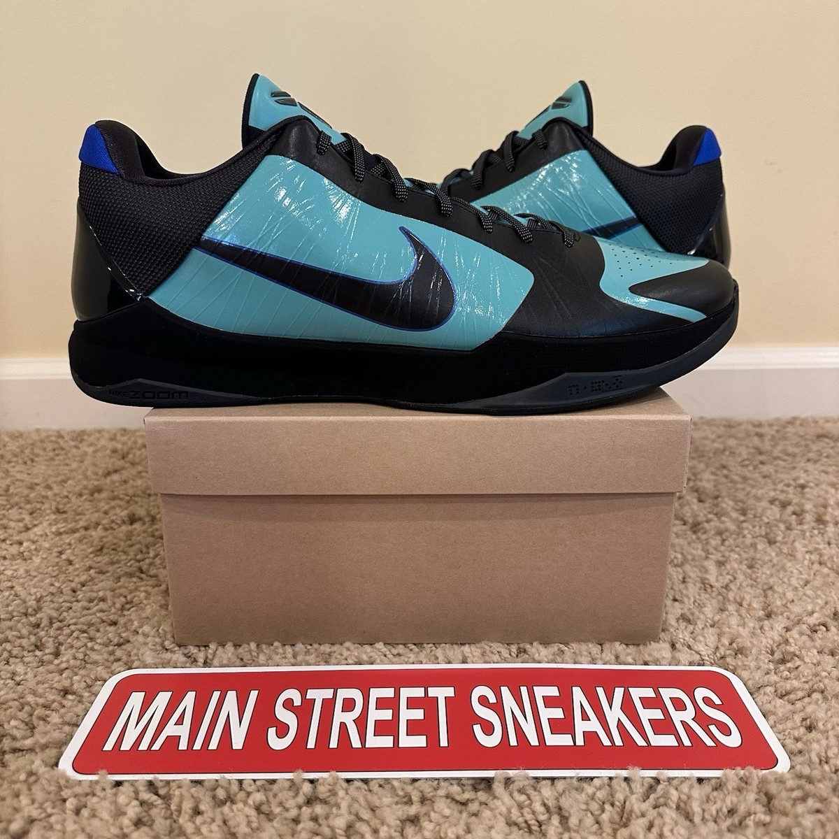 Nike Kobe V Protro EYBL Academy PE Player Exclusive Promo Size