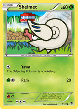 Shelmet 7/101 Common | Plasma Blast | Pokemon Card