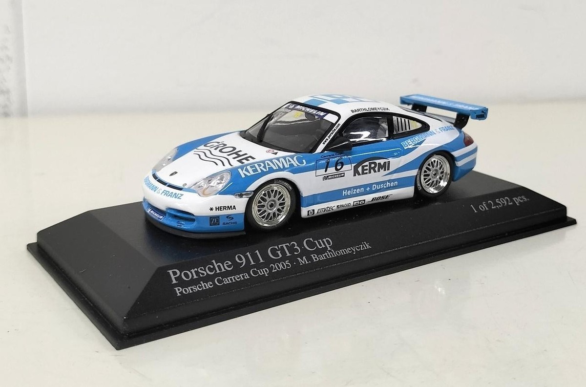 Modellino Minichamps 1/43 Porsche 997 911 GT3 Bianco, Esclusiva Rivenditore - RARO