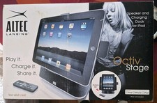 Altec Lansing Octiv StageMP450 30-Pin iPad iPhone/iPod Speaker Dock New Open Box