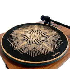 Cork Turntable Mat for Better Sound Support on Vinyl LP Record Player - Origi...
